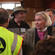Bishop Victoria at the Kaiapoi Civil Defence HQ - which has been set up in the Kaiapoi Rugby Club rooms.