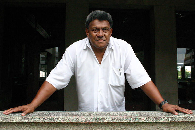 File photo from February 2007: Fereimi Cama, the newly appointed Dean of Holy Trinity Cathedral, Suva. 