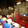 Archbishop Sir Paul Reeves leads Bishop Philip Richardson to his new cathedra.