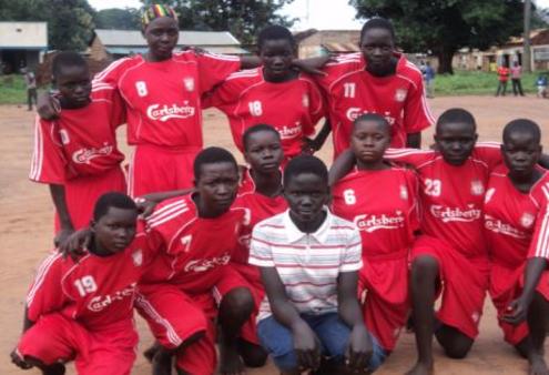 "Live Below the Line" donations will help these Maridi soccer girls get a better shot at education as well as sport. 