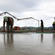 Contractors pouring concrete for Christchurch's transitional cathedral. Photo: Dean Kozanic/Fairfax