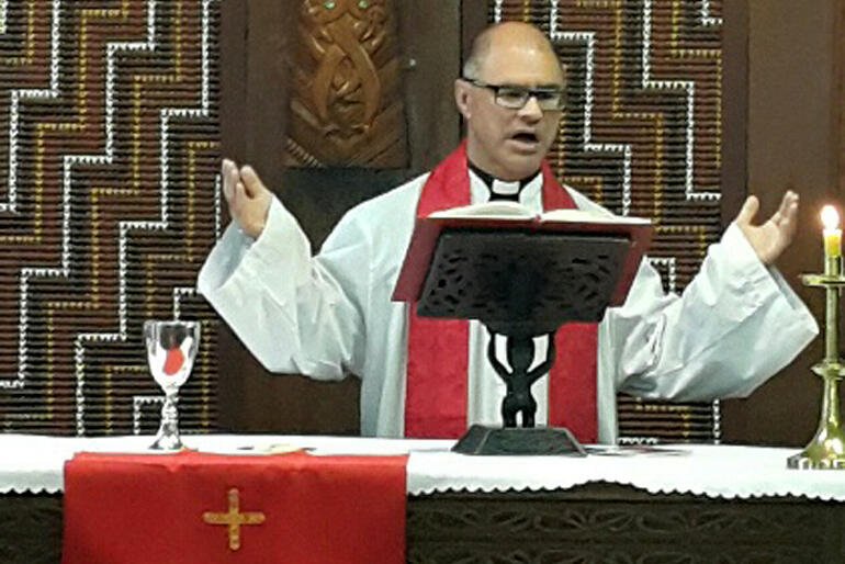 Rev Dr Paul Reynolds, who is the Anglican Social Justice co-ordinator, and Social Justice Kaihautu for Te Upoko o Te Ika.