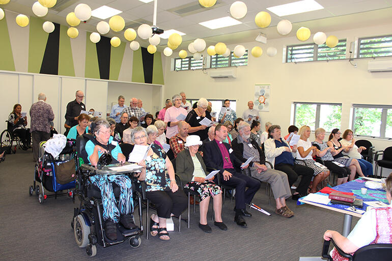 The celebration was held at the CCS Disability Action centre in Royal Oak.