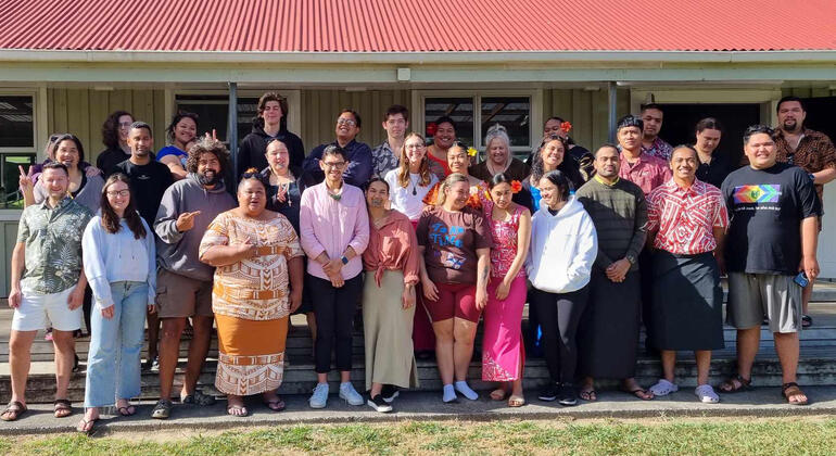 Anglican youth from across Aotearoa, New Zealand and Polynesia gather for Tikanga Youth Synod in 2024.