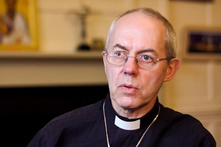 Archbishop Welby: horrified by the attack at the office of a Paris magazine.