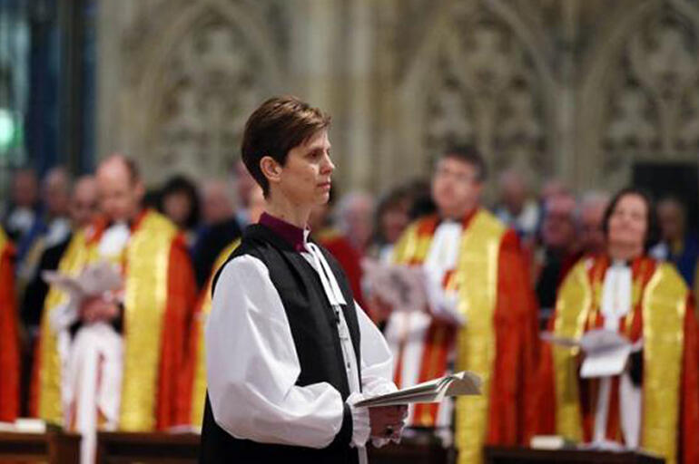 Libby Lane on her way to making history in the Church of England.