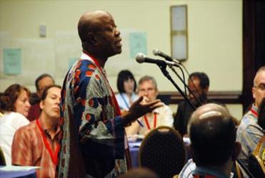 Nigerian Bishop Ikechi Nwosu: he says Dr Williams must set a time limit on the listening process around homosexuality and the church.