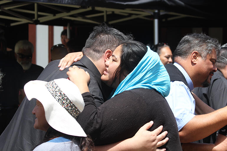 Michael Tamihere welcomed to Rongomaianiwaniwa.