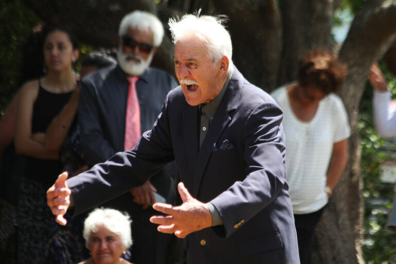 Presbyterian minister and former prison chaplain Nehe Dewes at Rongomaianiwaniwa.