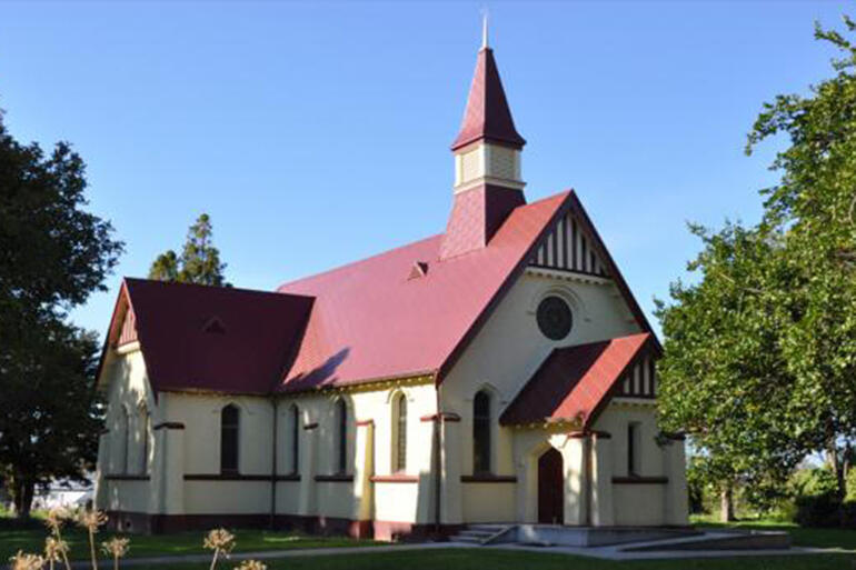 Toko Toru Tapu church in Manutuke, near Gisborne.