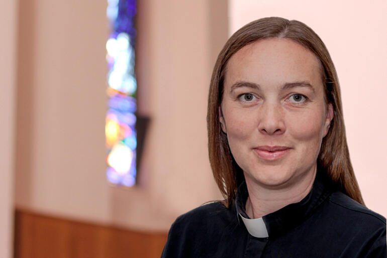 The Rev Canon Dr Ellie Sanderson - who has been elected as the Assistant Bishop of the Diocese of Wellington.