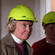 Bishop Victoria and Anglican Aged Care Director Alison Jephson listen as the structural engineer gives his verdict.