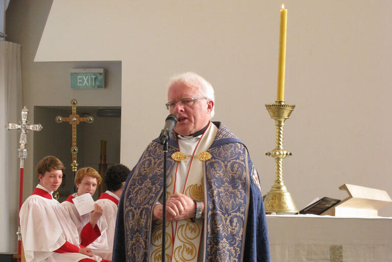  The Very Rev Trevor James, Dean of Dunedin.