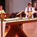 A solemn moment - Bishop John's staff, laid on the altar, ready for the next Bishop of Auckland.