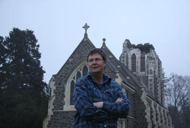 Jenni Carter, vicar of St John's Hororata.