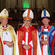 Auckland bishops, past and present: L-R: Bruce Moore, Richard Randerson, Jim White, Ross Bay and John Paterson.
