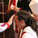 Archbishop David anoints the forehead and hands of the newly ordained bishop.