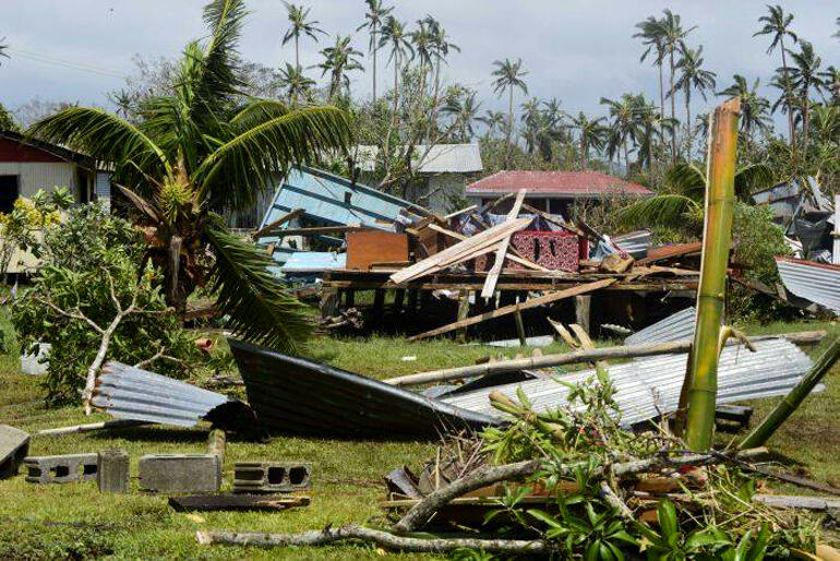 Cyclone Winston leaves widespread damage across the Fiji Islands. Photo: ABC News.