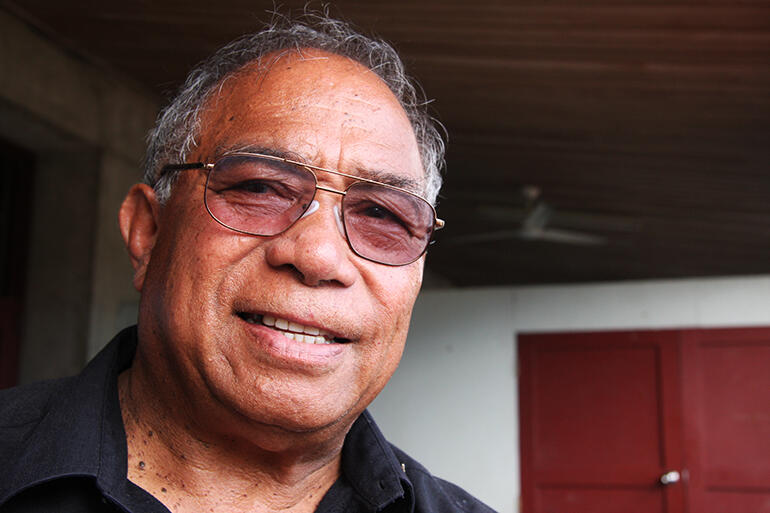 Rev Joe Le'ota, who died in Auckland on Monday. Seen here at Suva's Holy Trinity Cathedral in 2010.
