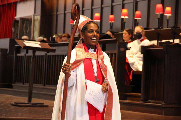 Bishop Anashuya Fletcher shares her reflections and challenges the congregation following her ordination.