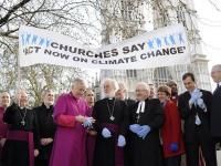Church leaders gather for the launch of the London Wave campaign. Church leaders gather for the launch of the London Wave campaign.