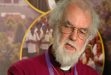 The Archbishop of Canterbury, Dr Rowan Williams.