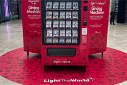 Donation machines debut in NZ