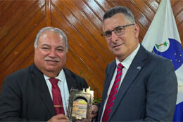 Pacific Islands Forum secretary-general Baron Waqa  to Israeli Foreign Minister Gideon Sa’ar that Israel has been accepted as a Forum Partner