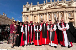 +Leonard leads bishops in Rome