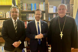 WCC, President of Israel meet