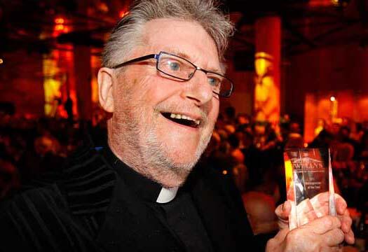 Father Des Britten: "Just an ordinary old Anglican." Photo: Andrew Gorrie/Fairfax NZ