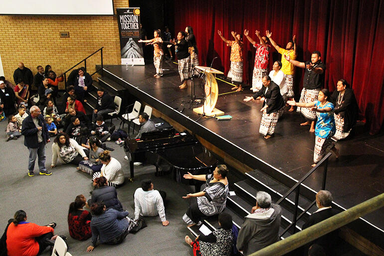 Tikanga Polynesia with a dramatic rendition of The Lord's Prayer.