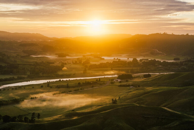 A new day dawns from Te Mata Peak in Tukituki, Te Matau-a-Māui (Hawke’s Bay). Image: Tim Marshall | Unsplash. A new day dawns from Te Mata Peak in Tukituki, Te Matau-a-Māui (Hawke’s Bay). Image: Tim Marshall | Unsplash.