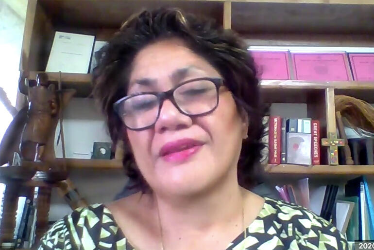 Rev Sonja Hunter tells the story of Samoan women's changing roles in leadership: in families and village councils and as clergy in the church.