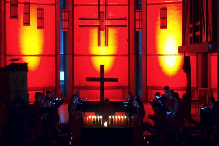 St Paul's Cathedral Dunedin marks Good Friday 2026 with a liturgy of choral tenebrae.
