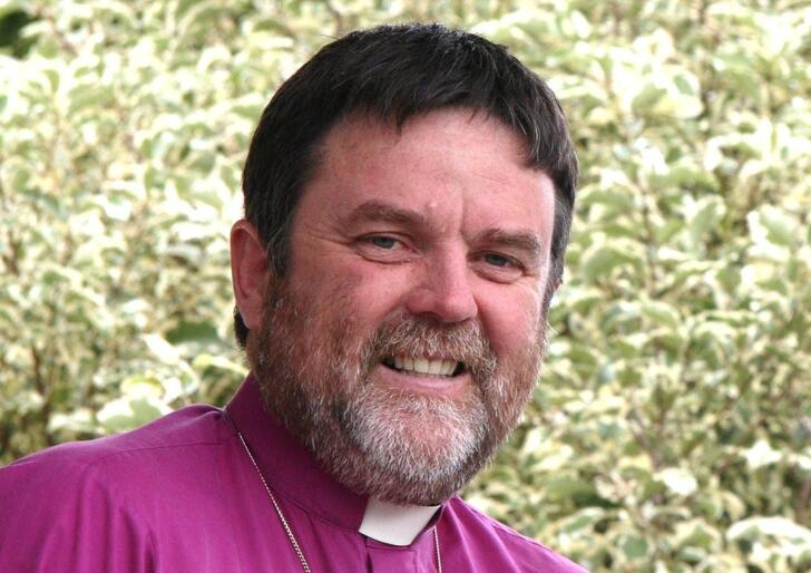 The Rt Rev Philip Richardson, Bishop of Taranaki - who publicly refutes the allegation that bishops are guilty of "white collar crime".