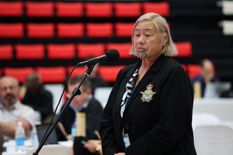 Archdeacon Mere Wallace stands to support Bill#12 and its work to strengthen reporting on ministers as they move.