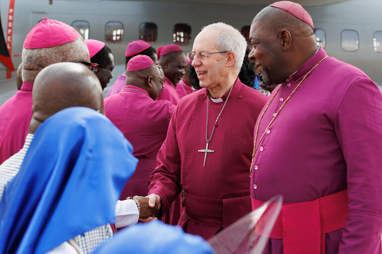 +Justin Welby meets West African bishops in Ghana where he has called on ACC-18 to maintain autonomy & unity.
