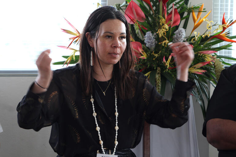 Rev Tamsyn Kereopa links the Fono with her work on WCC's Commission on Ecumenical Education and Formation. Rev Tamsyn Kereopa links the Fono with her work on WCC's Commission on Ecumenical Education and Formation.