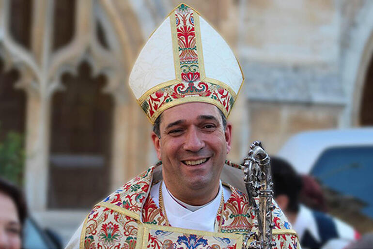 Archbishop Hosam Naoum needs funds to support families in need in the Holy Land this Christmas.