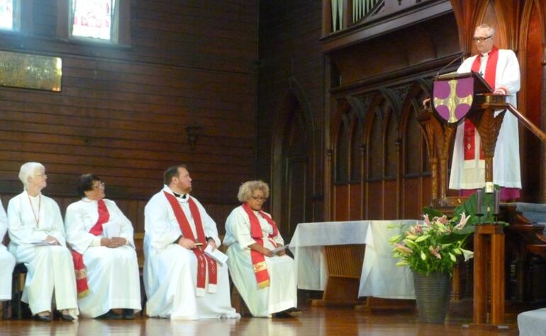 Bishop Jim White challenges Tai Tokerau's new deacons with the reality of ordained ministry.