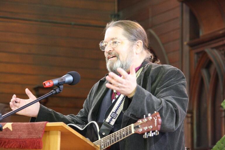 Bishop Mark MacDonald, Canada's first National Indigenous Bishop, contributes a song.