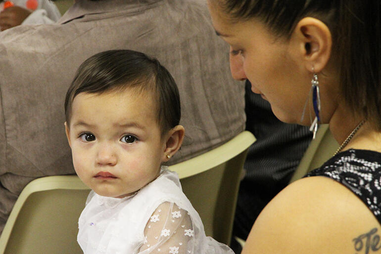 Navarah Taukiri weighs up her options ahead of her baptism. Navarah Taukiri weighs up her options ahead of her baptism.