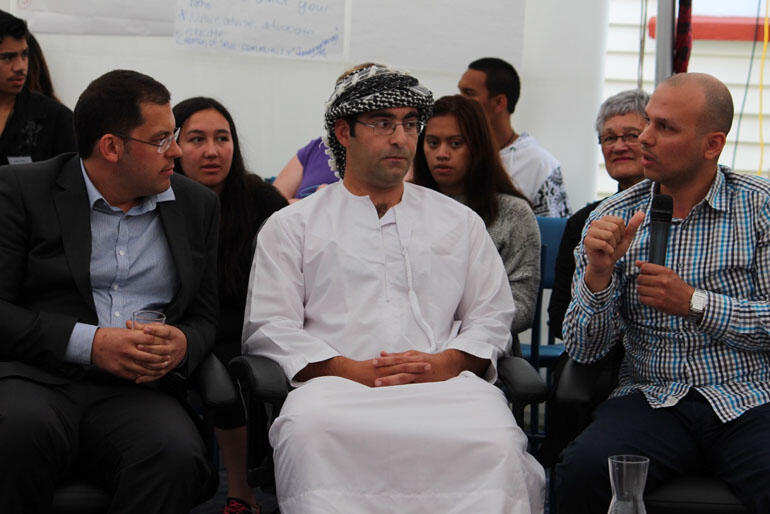 David Cumin, Sussern Al-umari and Tamer El-nady engage in Hardtalk.