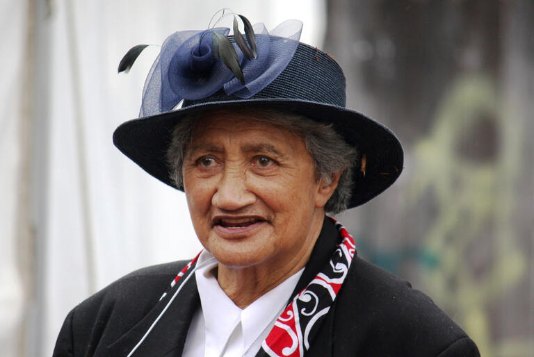 Aunty Hine Hiku, a Sydney veteran and a Te Wairua Tapu stalwart.