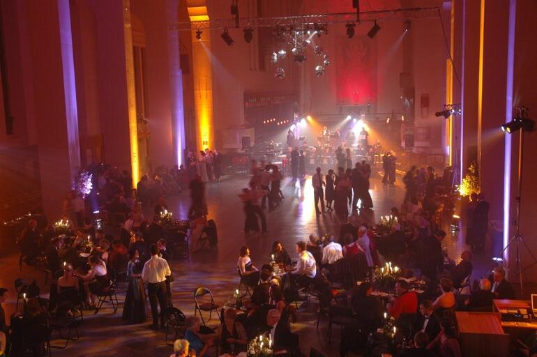 Wellington's Anglican cathedral transformed into Fiat Lux - the cathedral's first-ever black-tie fundraising spring ball.