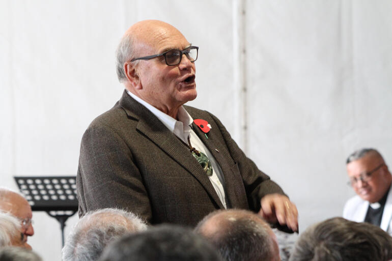 Te Pīhopatanga o Aotearoa Chair, Sir Selwyn Parata delights the crowd with his insights and anecdotes. Te Pīhopatanga o Aotearoa Chair, Sir Selwyn Parata delights the crowd with his insights and anecdotes.