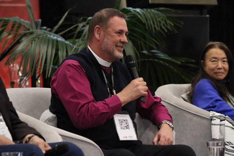 Australia's National Indigenous Bishop Chris McLeod speaks on the importance of Indigenous-led theological education. Australia's National Indigenous Bishop Chris McLeod speaks on the importance of Indigenous-led theological education.