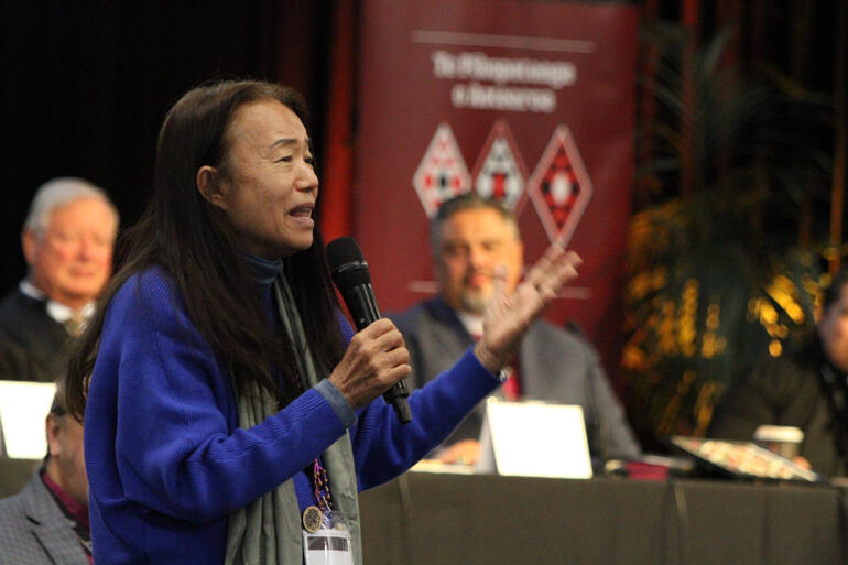 Rev Haaheo Guanson thanks Te Pīhopatanga for its global leadership in indigenous theological education. Rev Haaheo Guanson thanks Te Pīhopatanga for its global leadership in indigenous theological education.