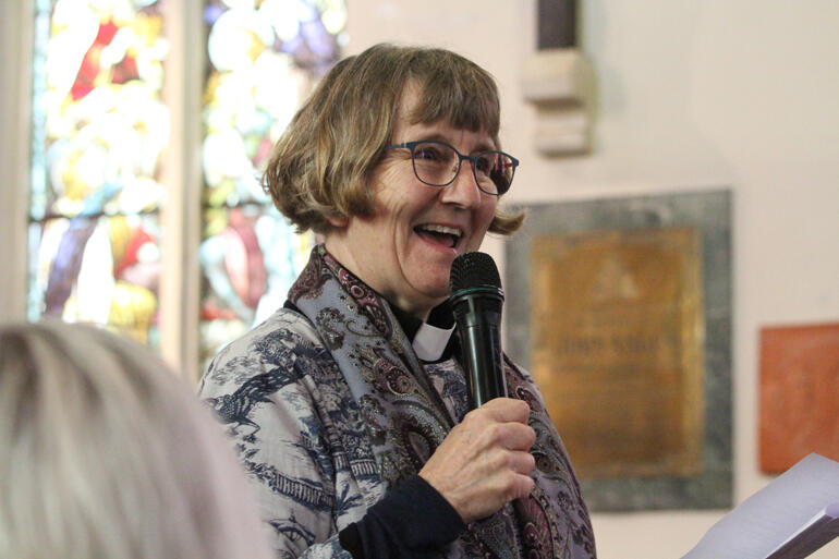 St Barnabas Wellington's Rev Cath Growcott leads a Bible study on women of the Old Testament. St Barnabas Wellington's Rev Cath Growcott leads a Bible study on women of the Old Testament.